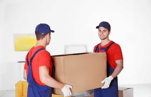Local Paddington moving team handling household items