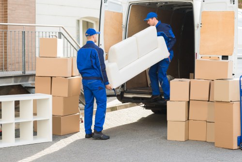 Residential flat moving help in Paddington with a van