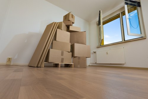 Complaint resolution process for a man and van service
