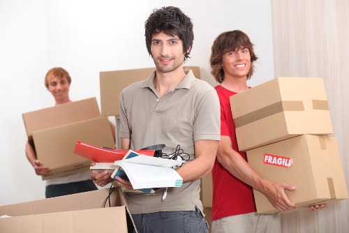 House removalists preparing furniture for a move in Paddington