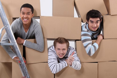 Paddington man and van helping with boxes and furniture
