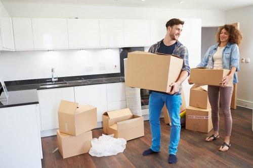 Household moving support for a Paddington flat