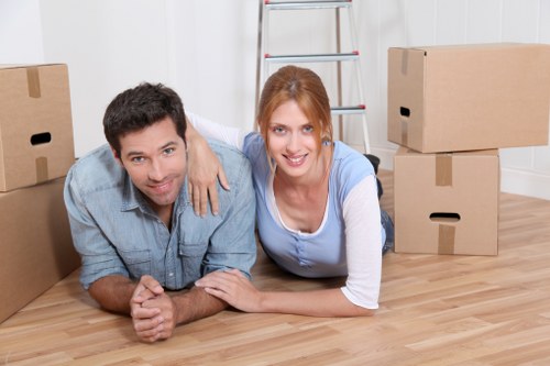 Local removal team helping with a residential move near Paddington