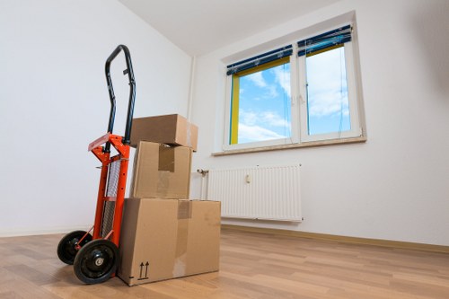 Professional removal of a sofa and household furniture from a Paddington property