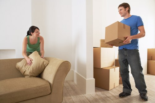 Commercial unpacking support for an office move in Paddington
